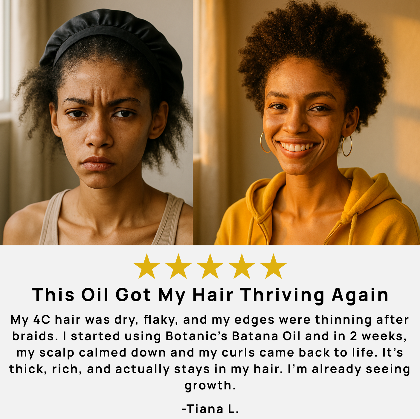 Batana Natural Hair Growth Oil